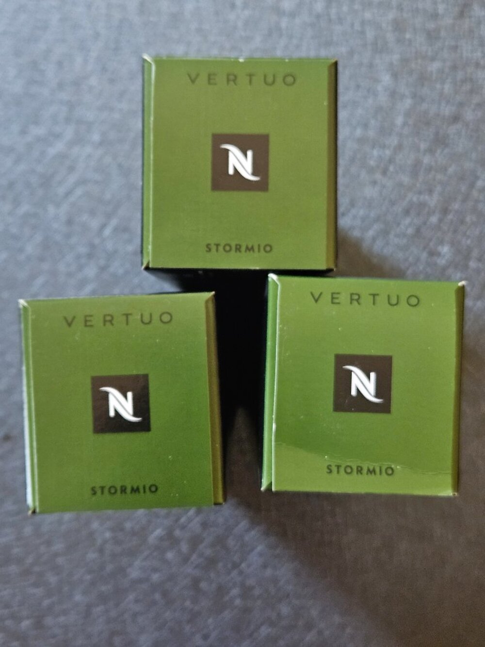 VERTUO Stormio - 3 BOXES NEW